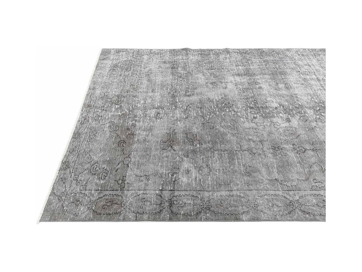 Tapis de laine 173x287 gris Ultra Vintage