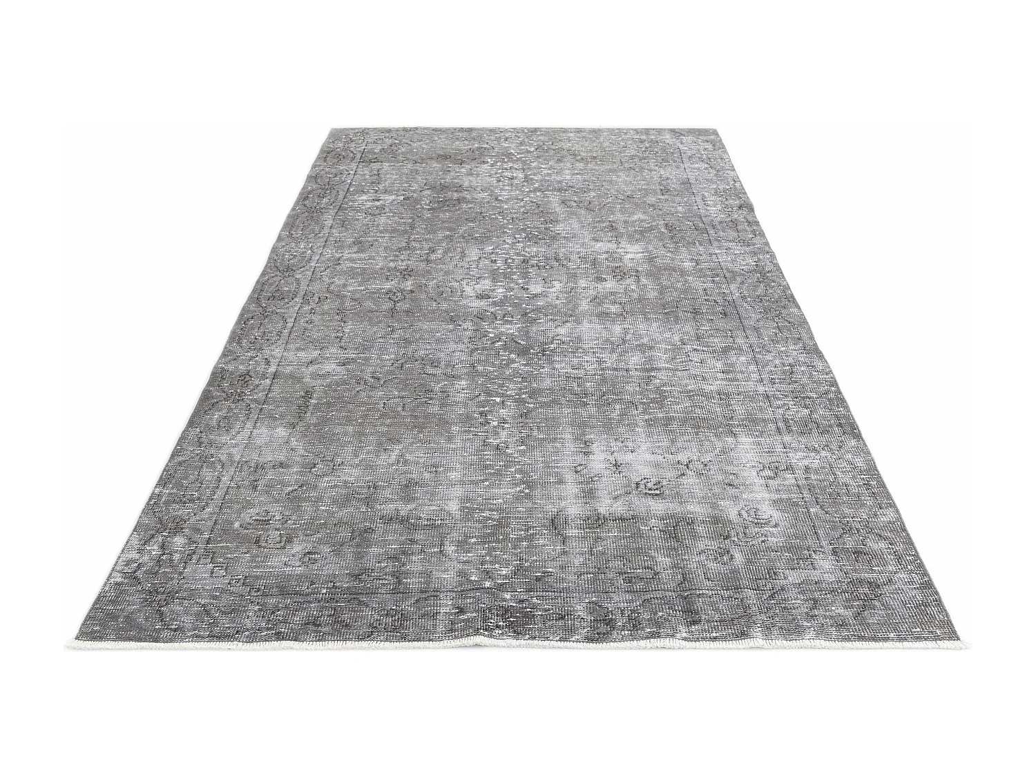 Tapis de laine 173x287 gris Ultra Vintage