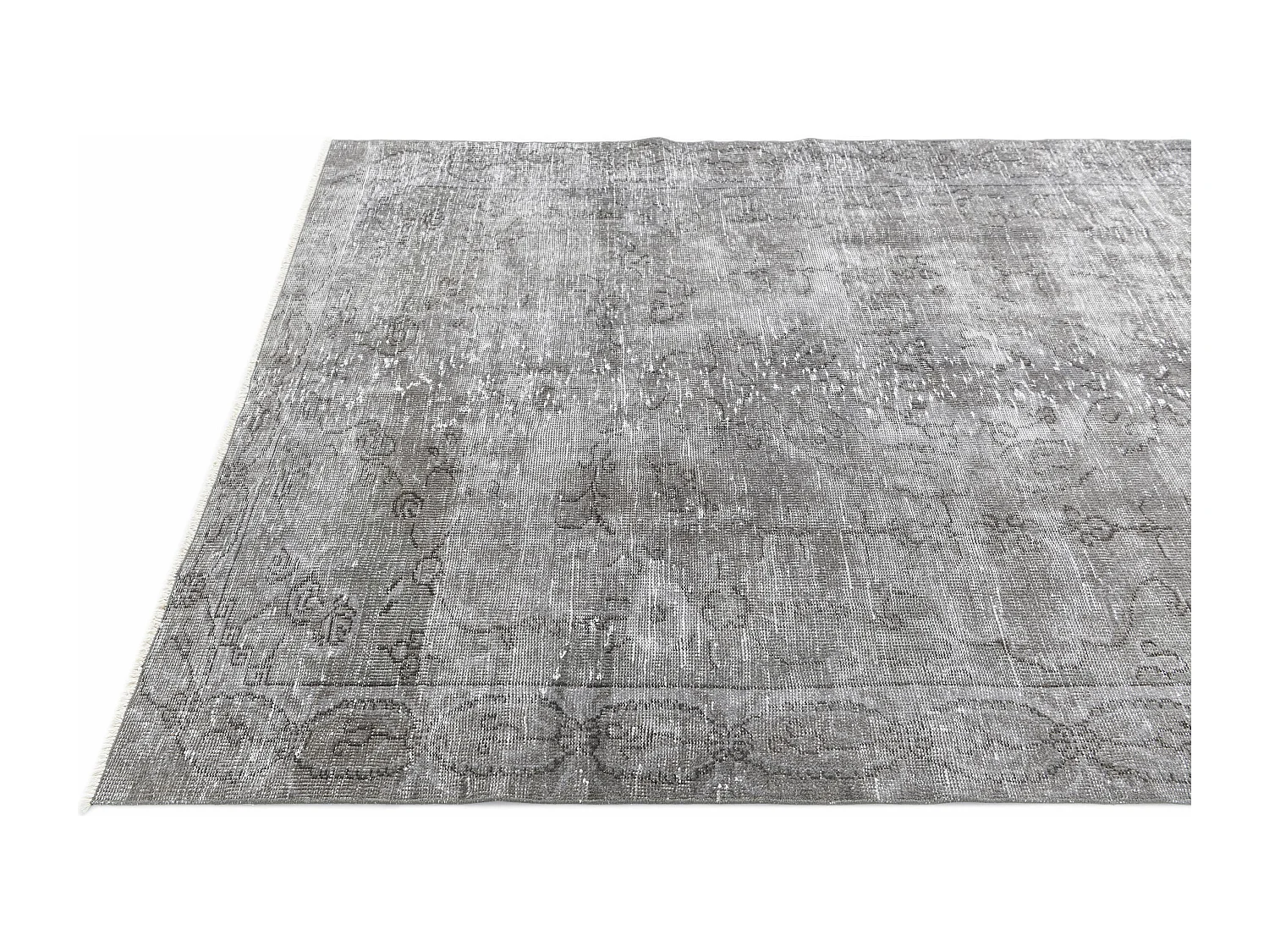 Tapis de laine 173x287 gris Ultra Vintage