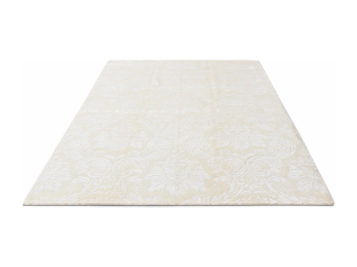 Tapis de laine 178x241 beige Darya