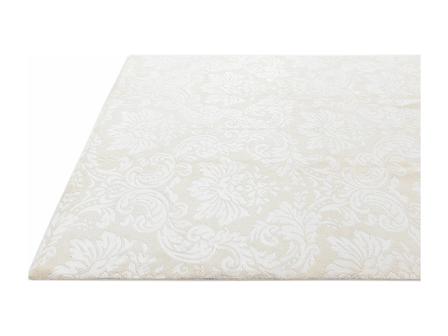 Tapis de laine 178x241 beige Darya
