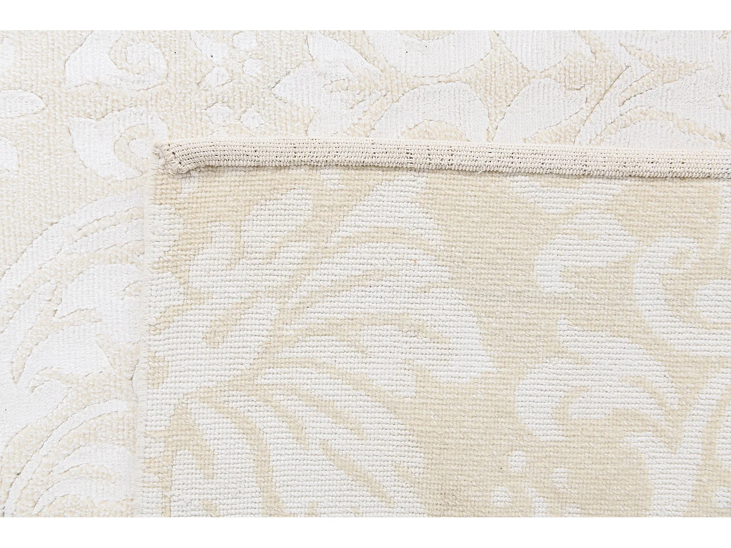 Tapis de laine 178x241 beige Darya