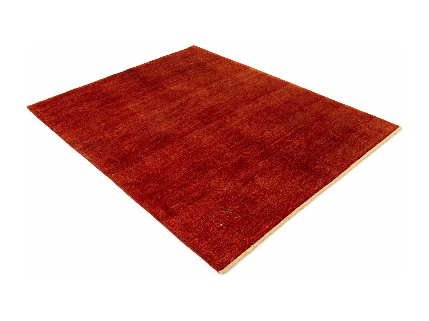 Tappeto in lana 155x195 rosso Gabbeh Shouli
