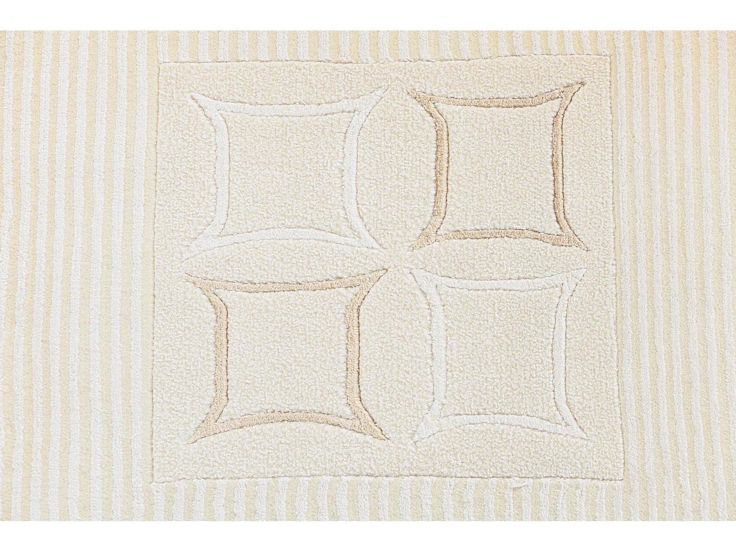 Tapis de laine 165x244 beige Darya