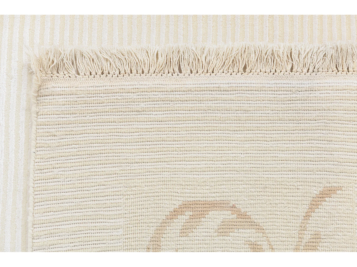 Tapis de laine 165x244 beige Darya