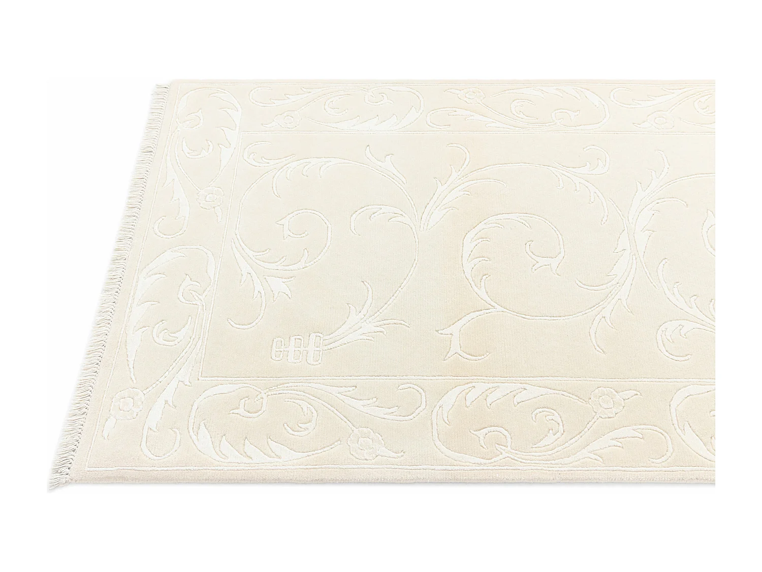 Tappeto per corridoio in lana 99x297 beige Darya