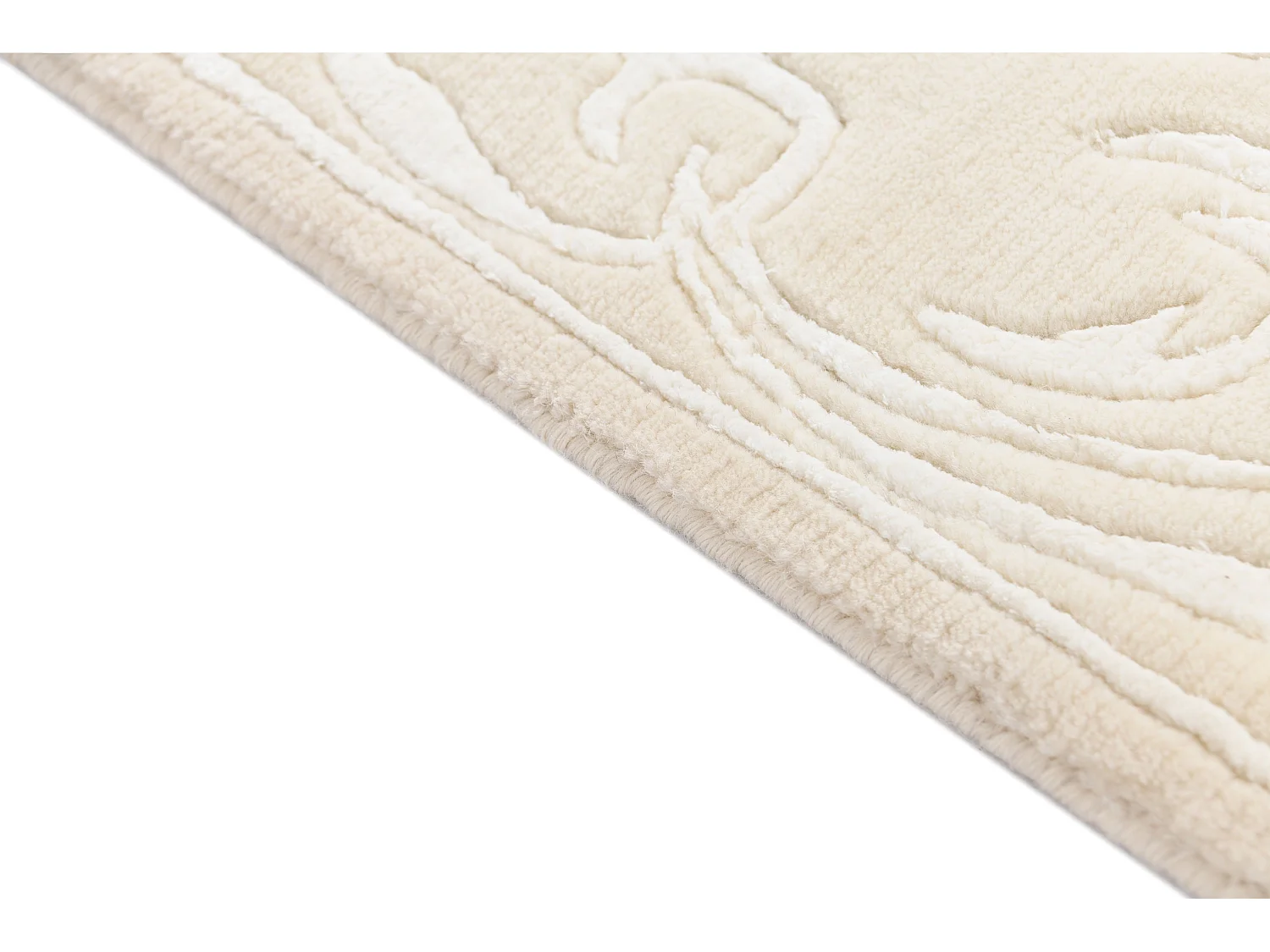 Tappeto per corridoio in lana 99x297 beige Darya