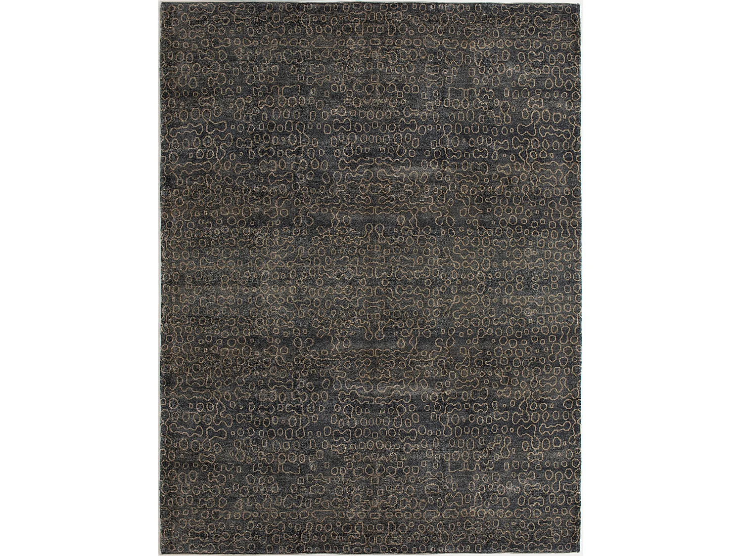 Wollteppich 241x308 Grau Juma