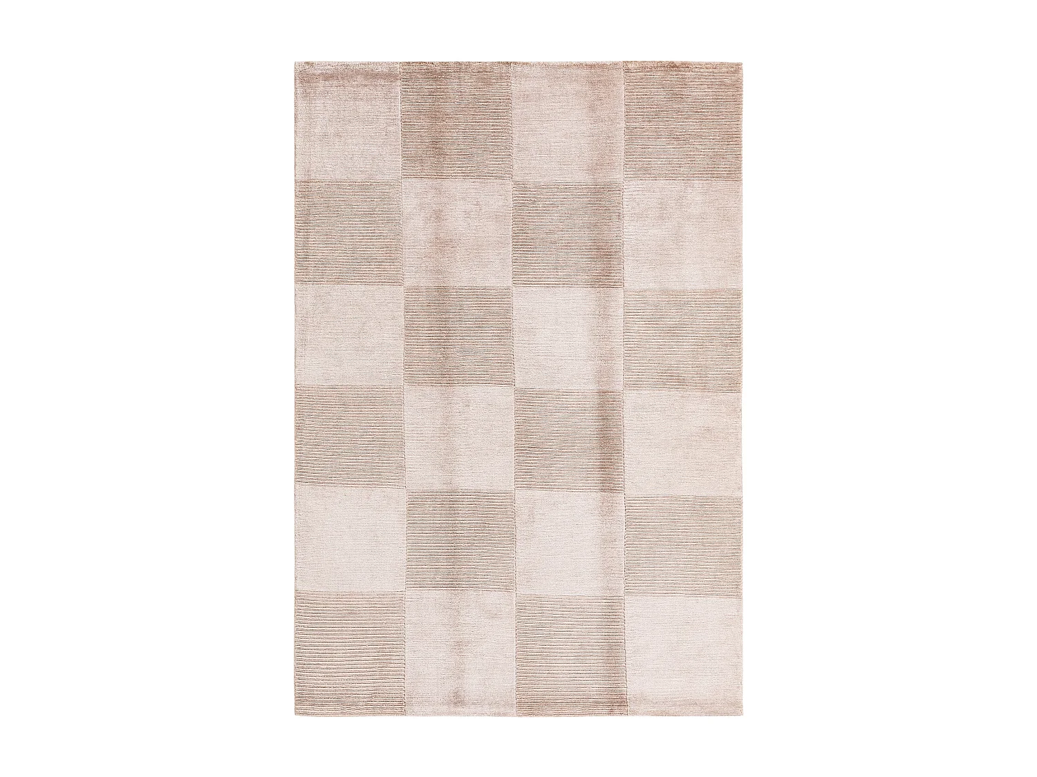 Tapis de laine 137x203 brun Darya