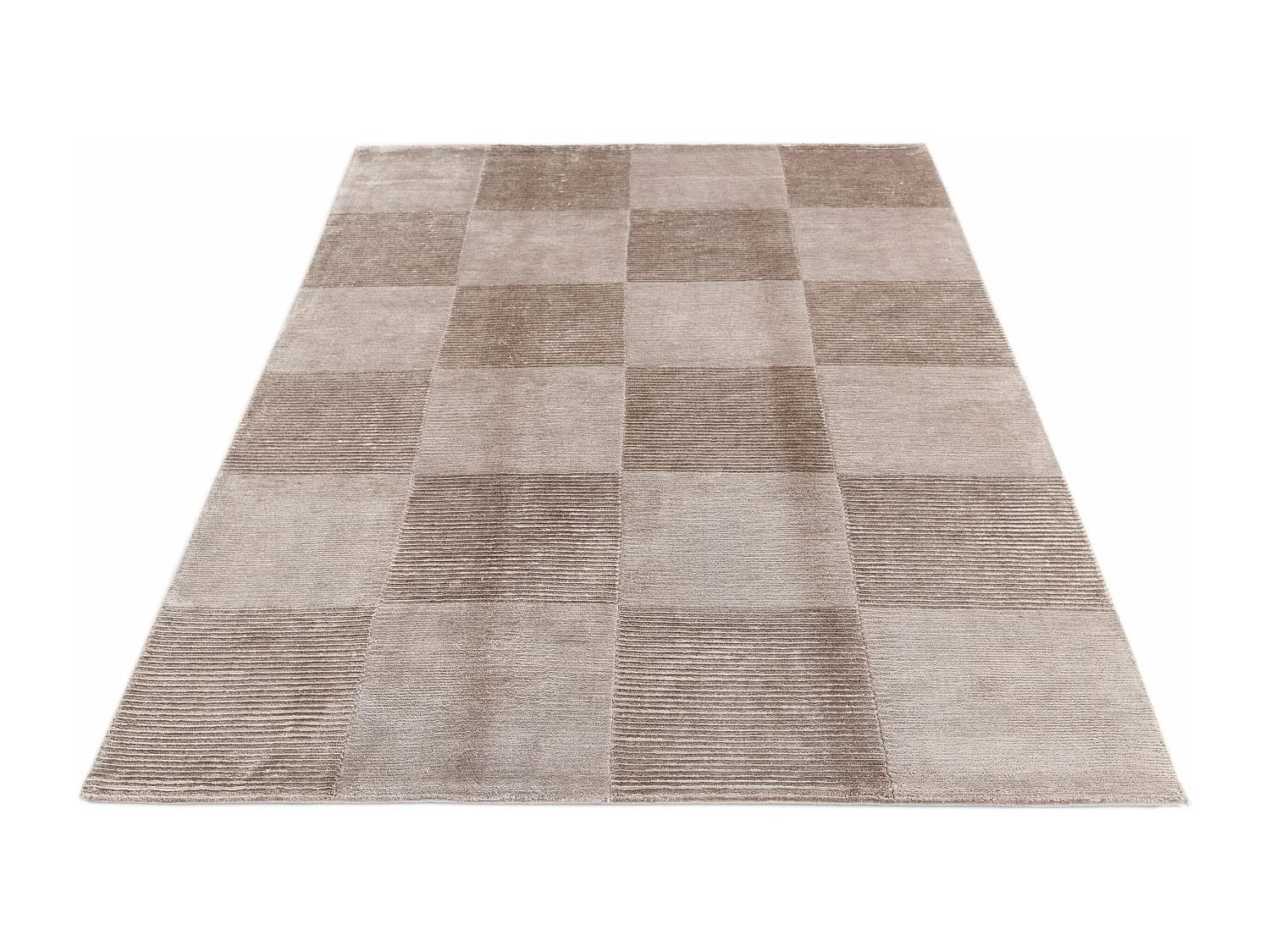 Tapis de laine 137x203 brun Darya