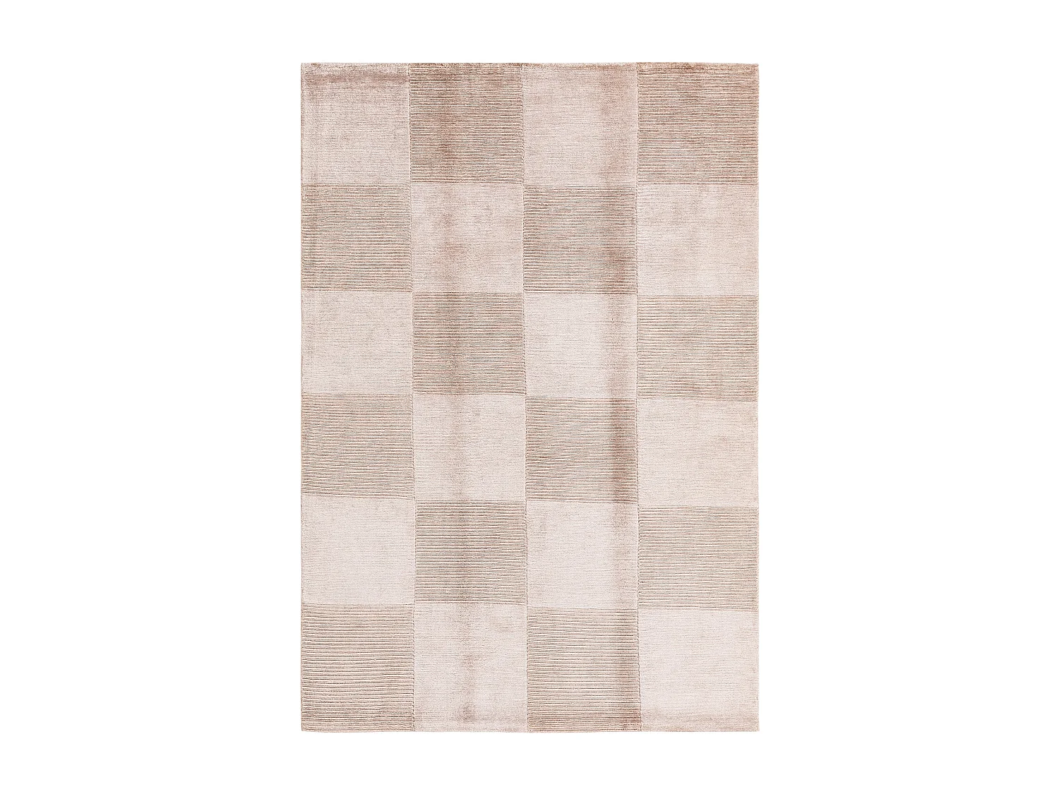 Tapis de laine 137x203 brun Darya