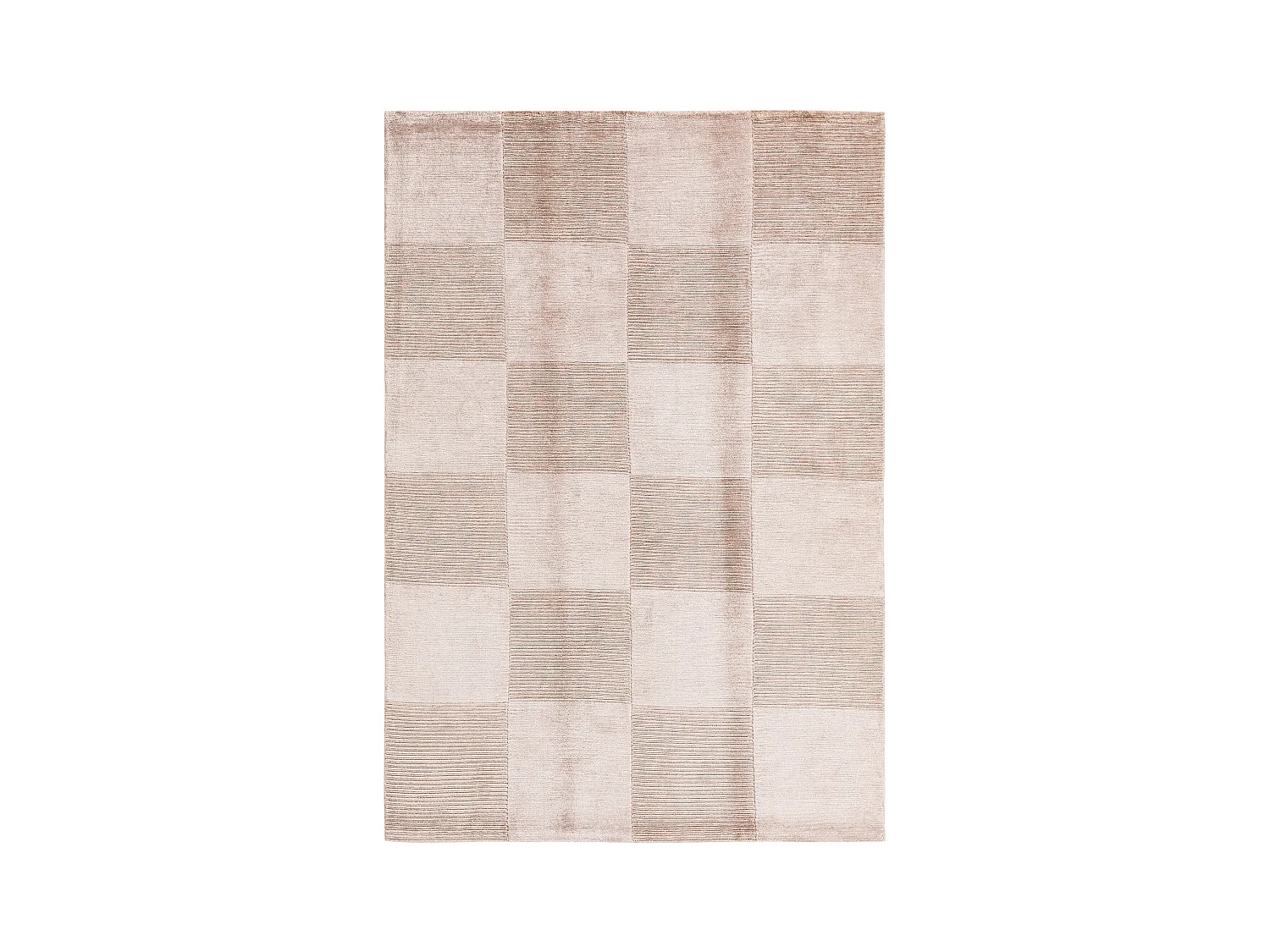Tapis de laine 137x203 brun Darya