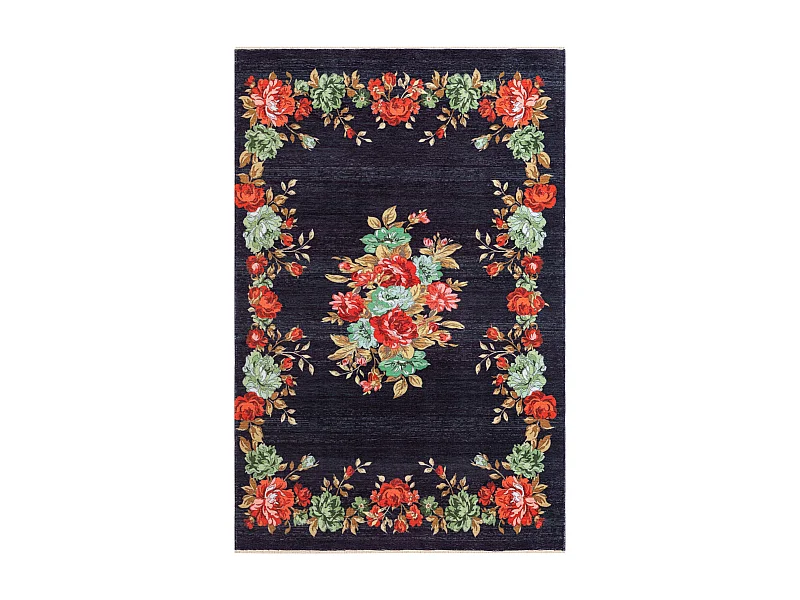 Läufer-Wollteppich 86x229 Rot Kashkuli