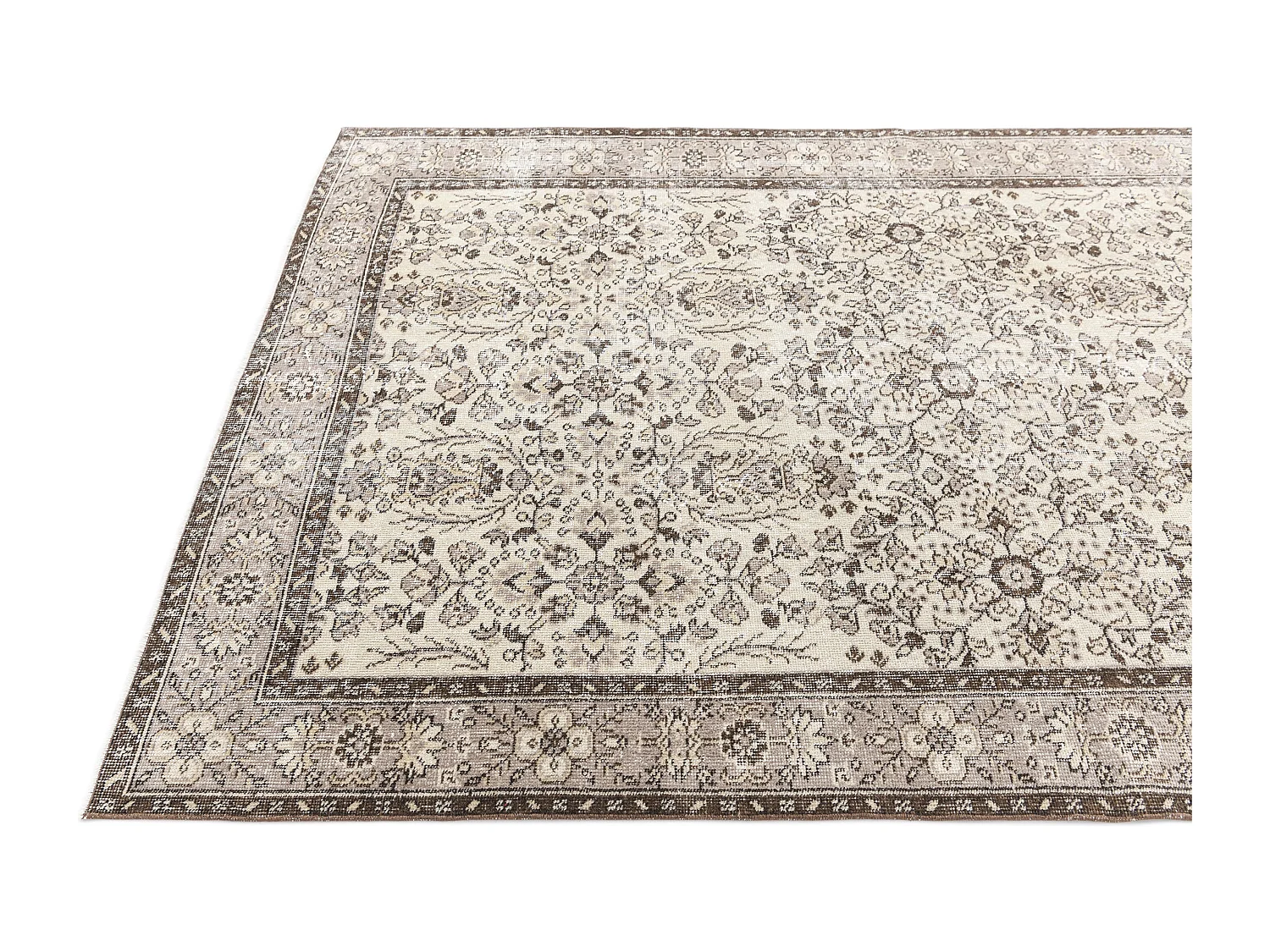 Tapis de laine 160x274 beige Ultra Vintage