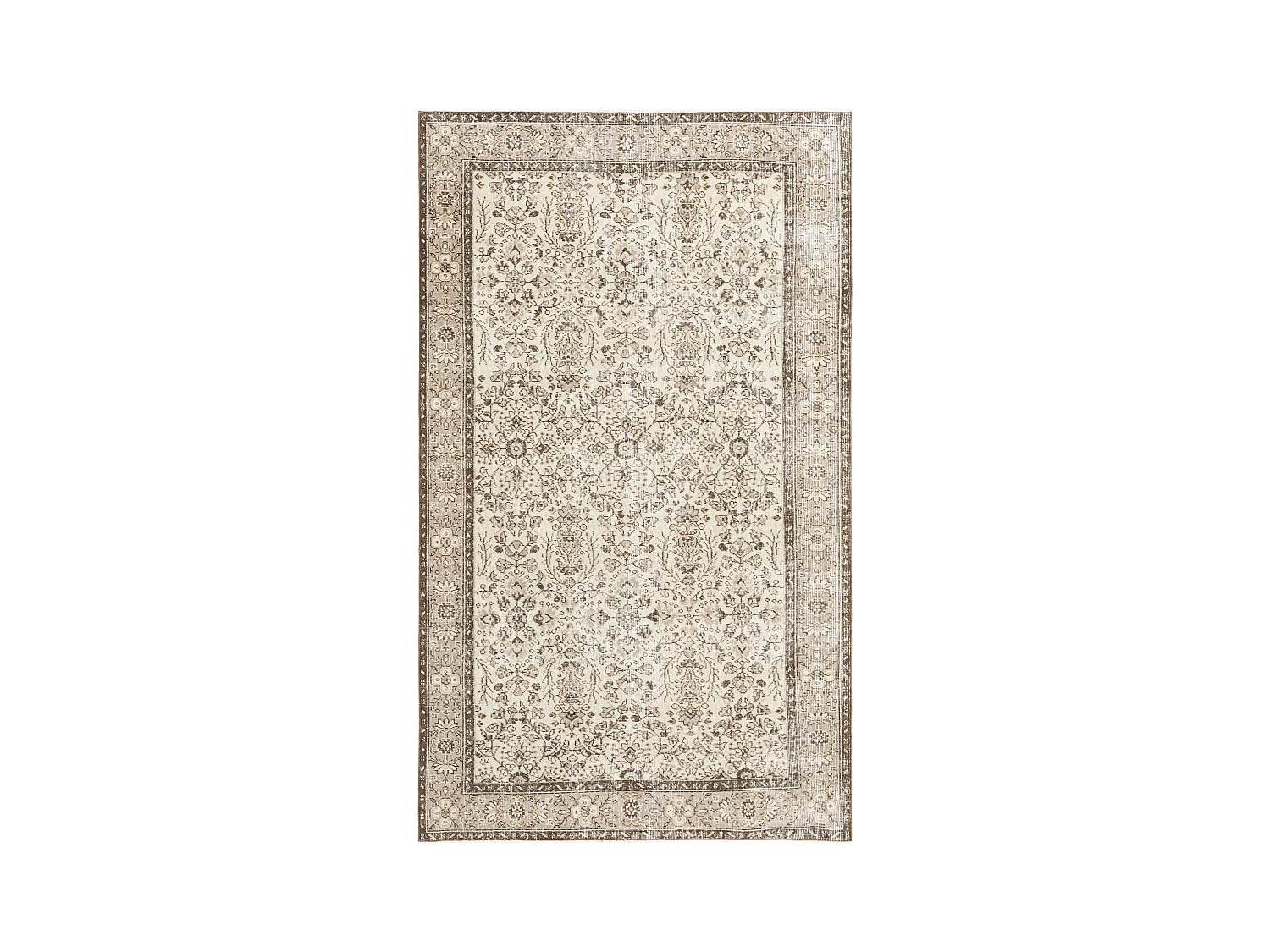 Tapis de laine 160x274 beige Ultra Vintage