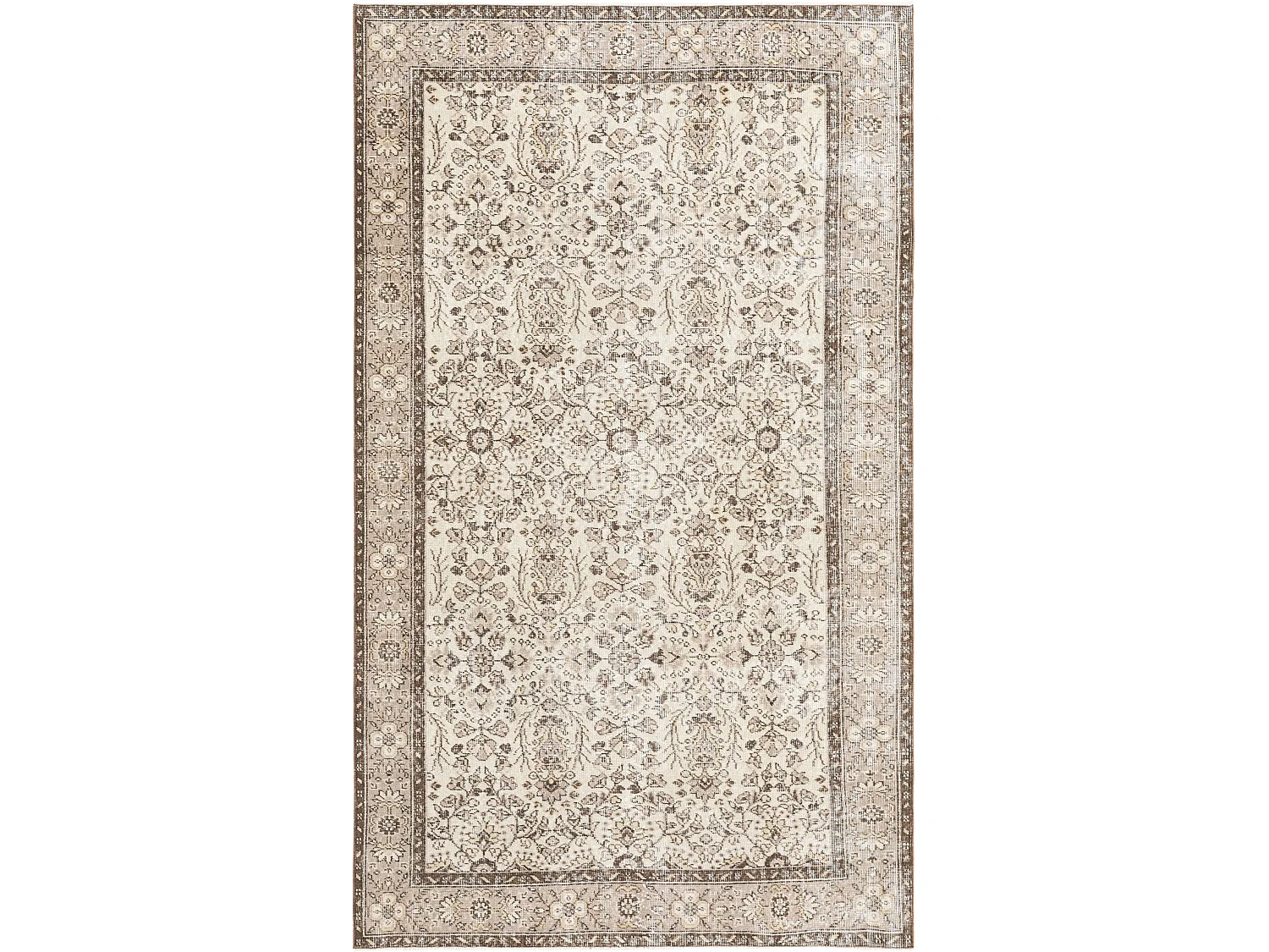 Tapis de laine 160x274 beige Ultra Vintage