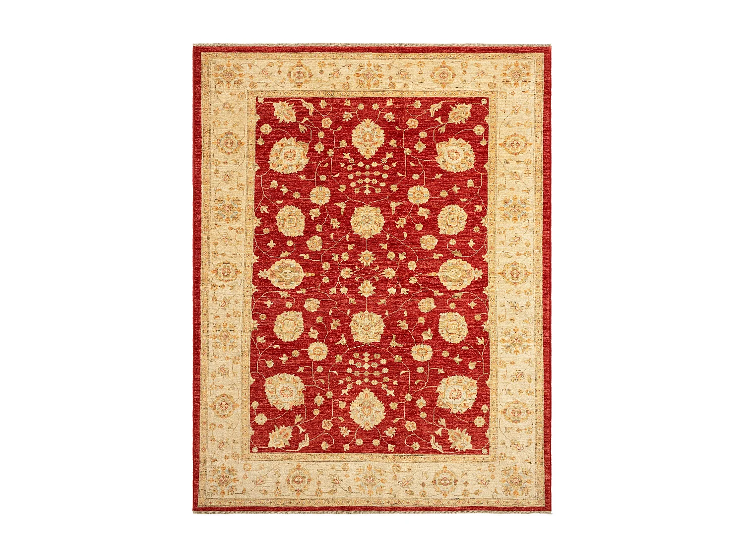 Tapis de laine 174x230 rouge Kaizar
