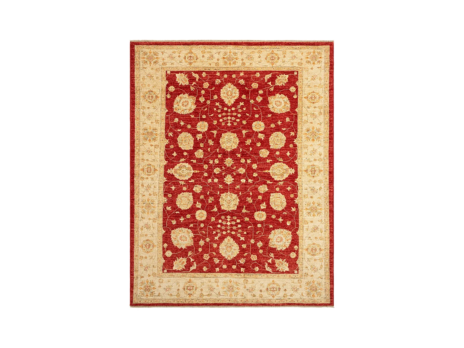 Tapis de laine 174x230 rouge Kaizar