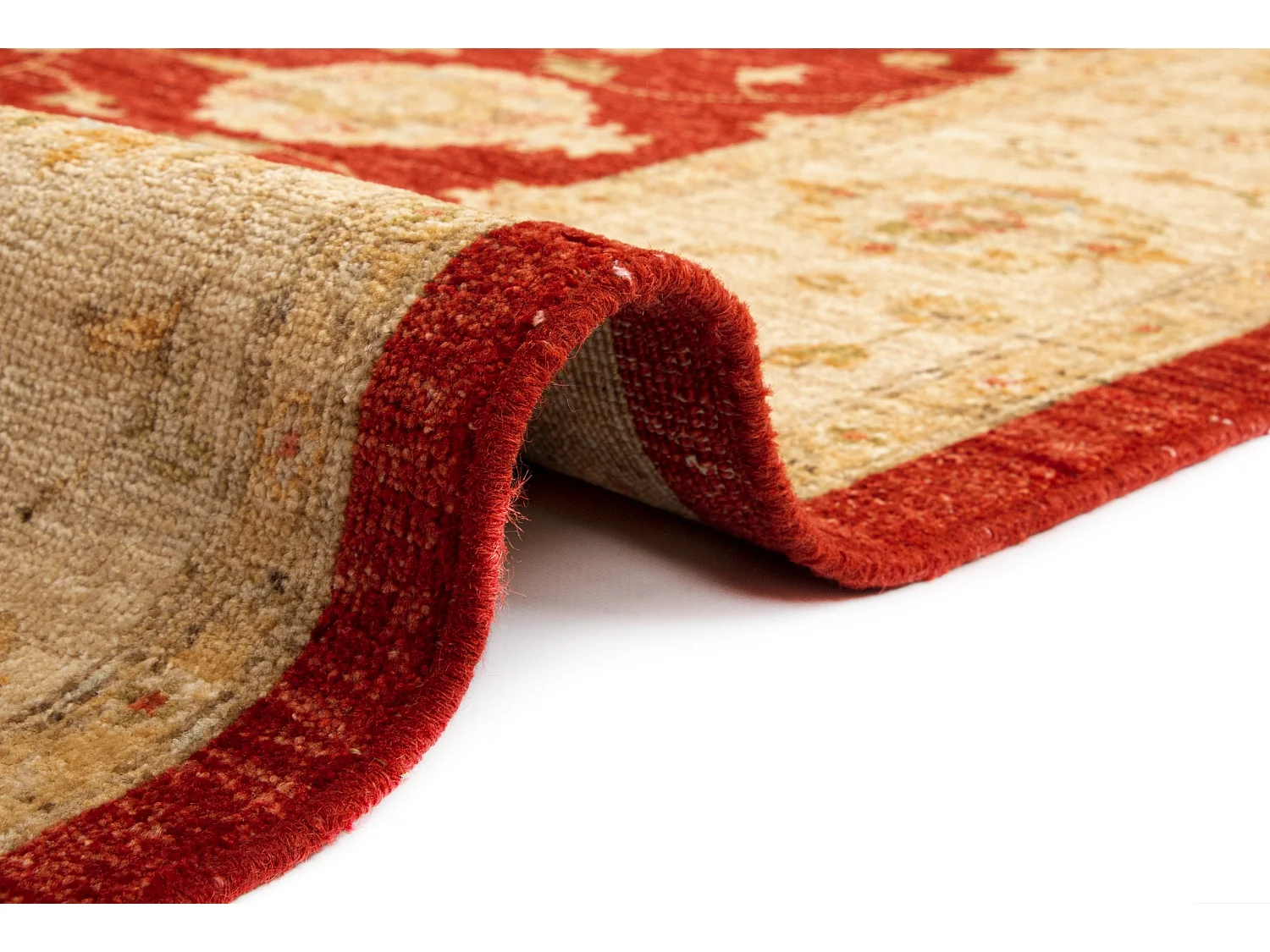 Tapis de laine 174x230 rouge Kaizar