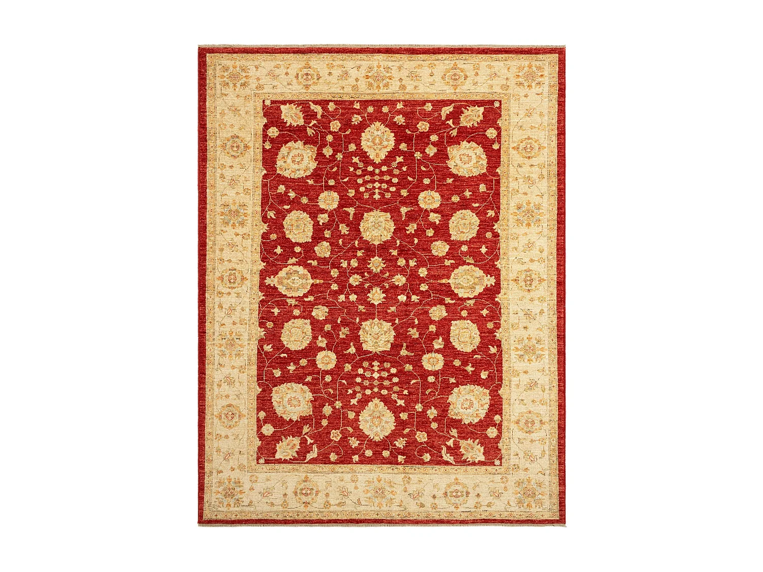 Tapis de laine 174x230 rouge Kaizar