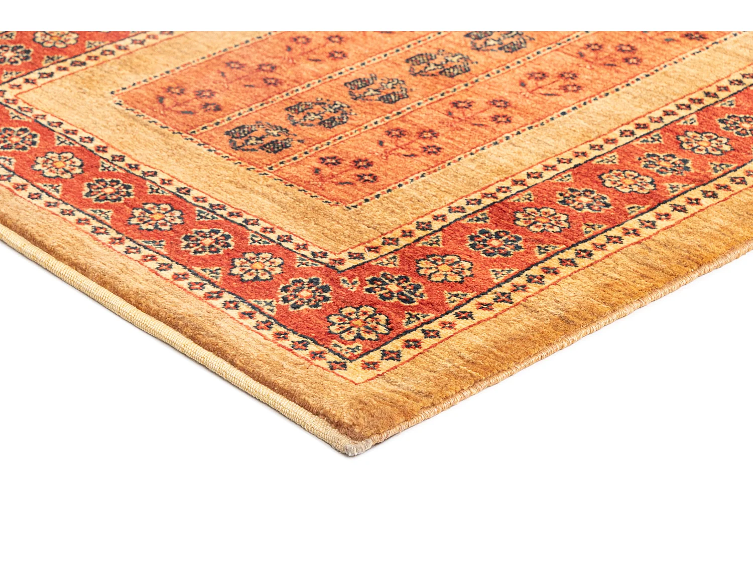 Tappeto per corridoio in lana 83x177 marrone Kashkuli