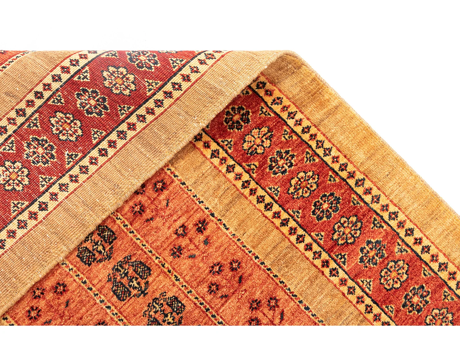 Tappeto per corridoio in lana 83x177 marrone Kashkuli