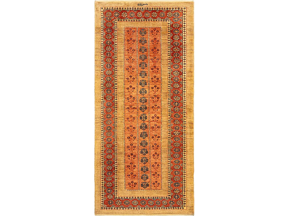 Loper-Woltapijt 177x83 Bruin Kashkuli