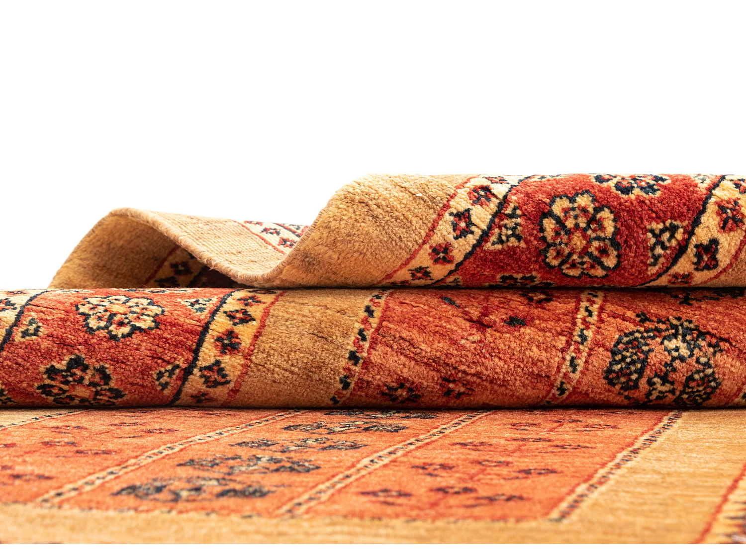 Loper-Woltapijt 177x83 Bruin Kashkuli