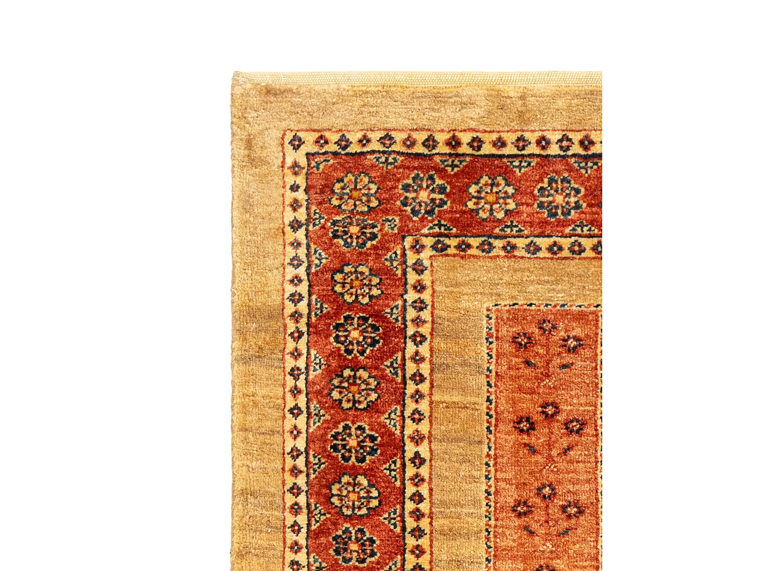 Loper-Woltapijt 177x83 Bruin Kashkuli