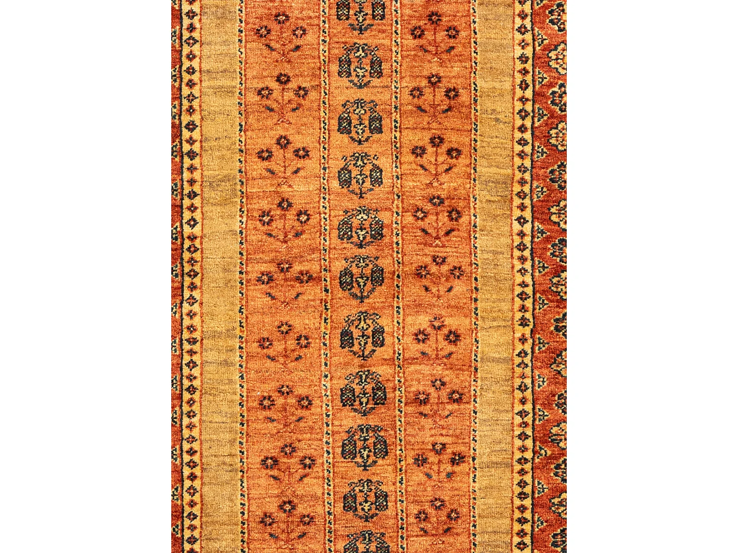 Loper-Woltapijt 177x83 Bruin Kashkuli