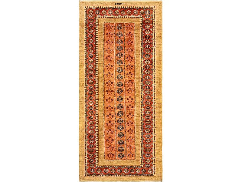 Loper-Woltapijt 177x83 Bruin Kashkuli