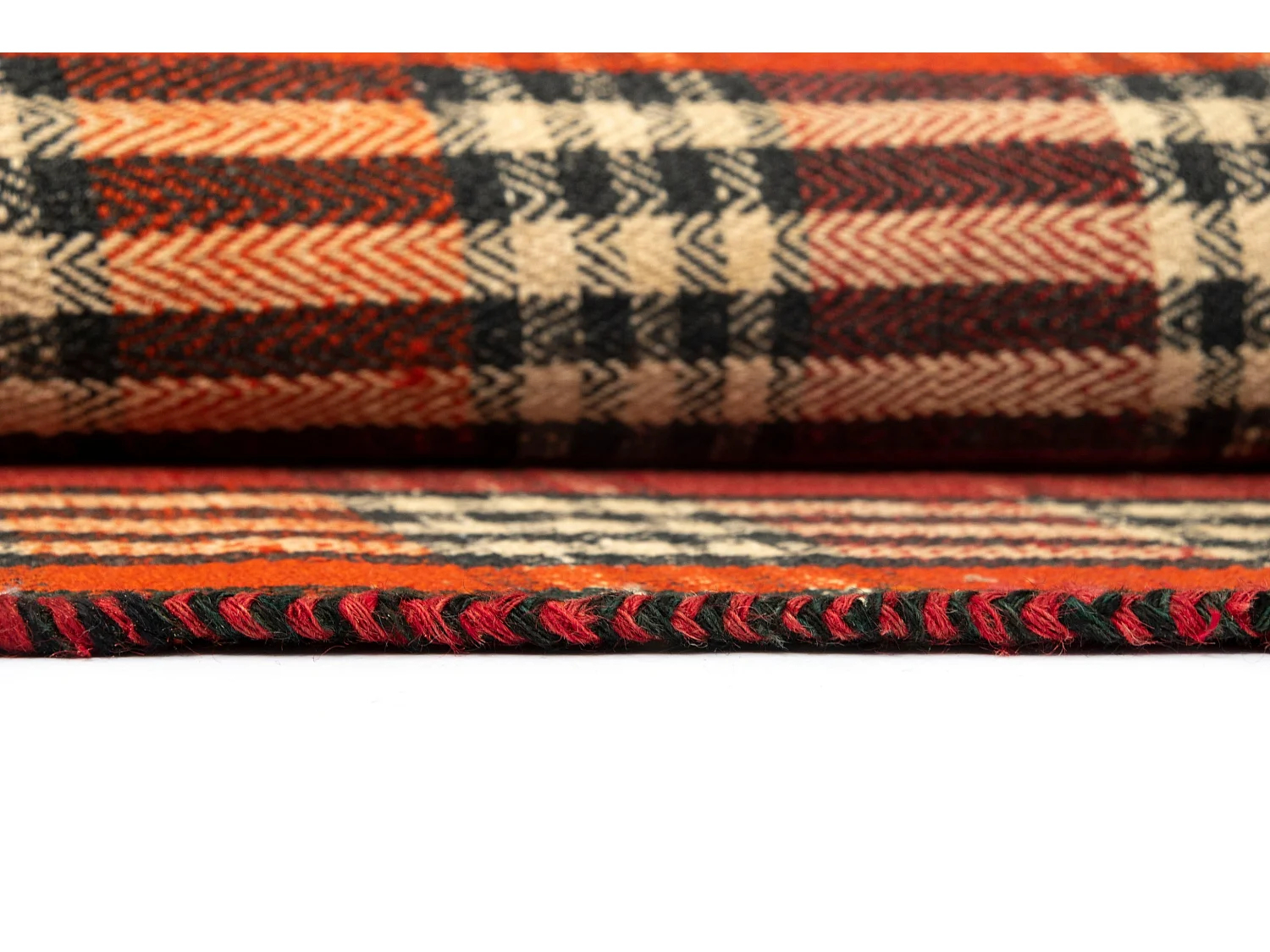 Wollteppich 155x216 Rot Jajim