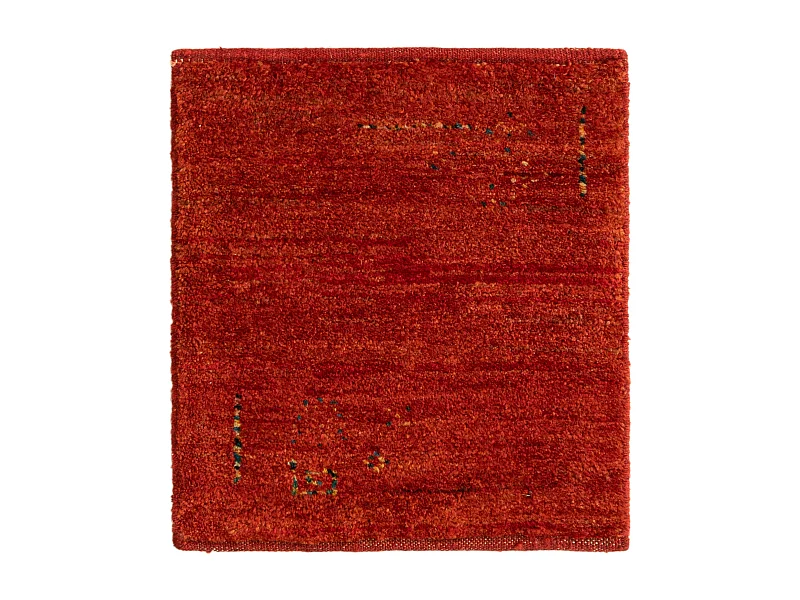 Tapis de laine 45x50 rouge Gabbeh