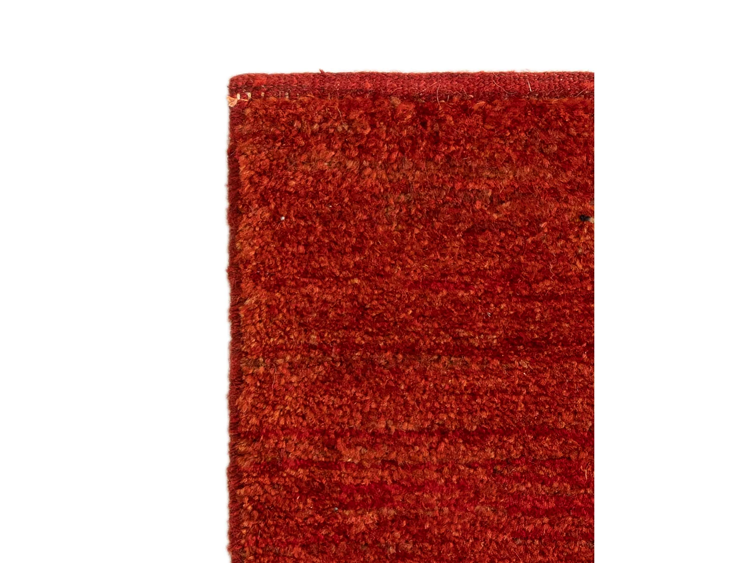 Tapis de laine 45x50 rouge Gabbeh