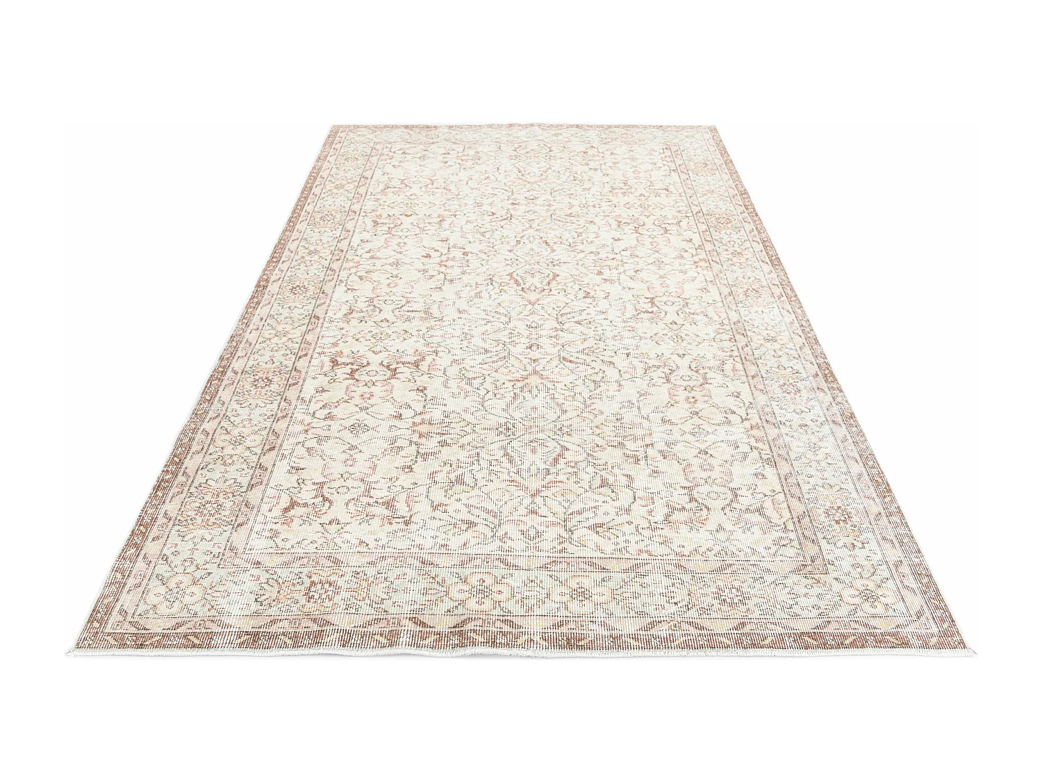 Tapis de laine 160x264 beige Ultra Vintage