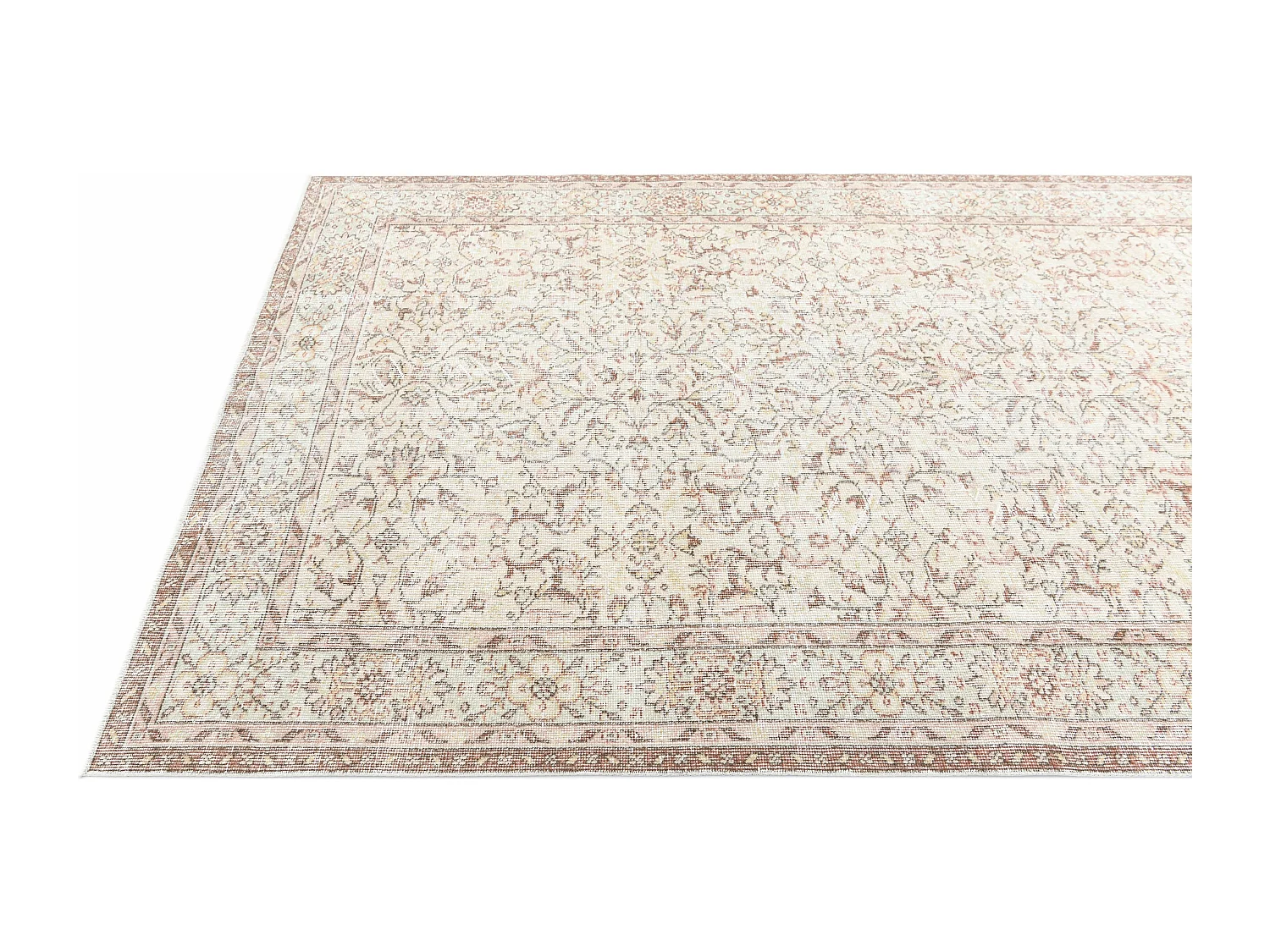 Tapis de laine 160x264 beige Ultra Vintage