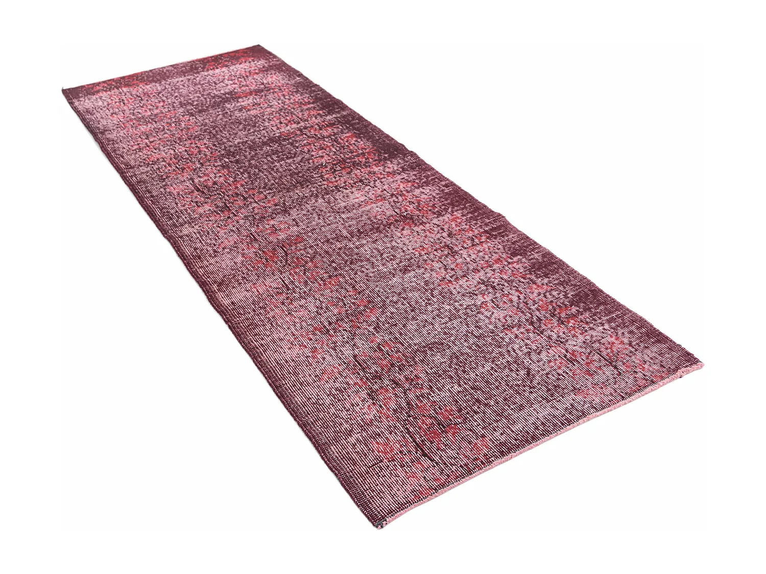 Tapis de laine 79x224 rouge Ultra Vintage