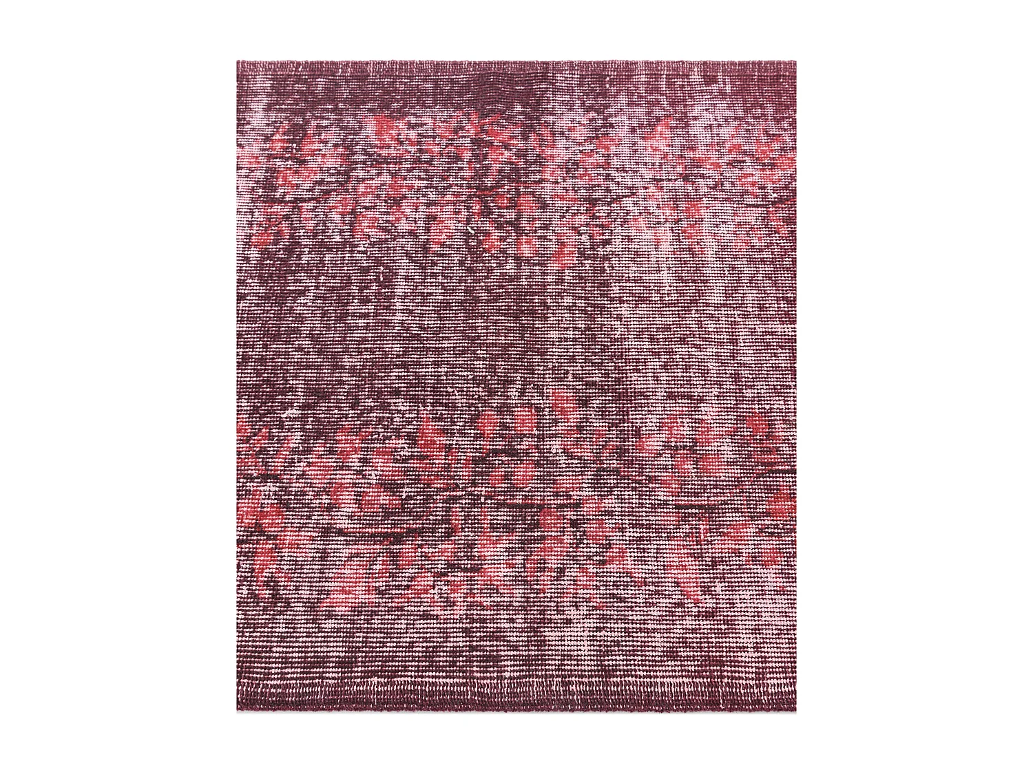 Tapis de laine 79x224 rouge Ultra Vintage