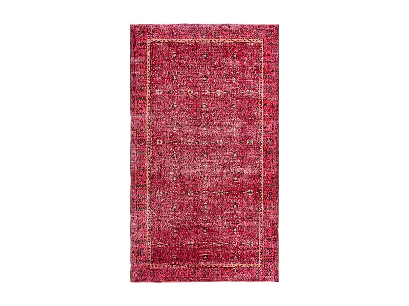 Tapis de laine 163x284 rouge Ultra Vintage