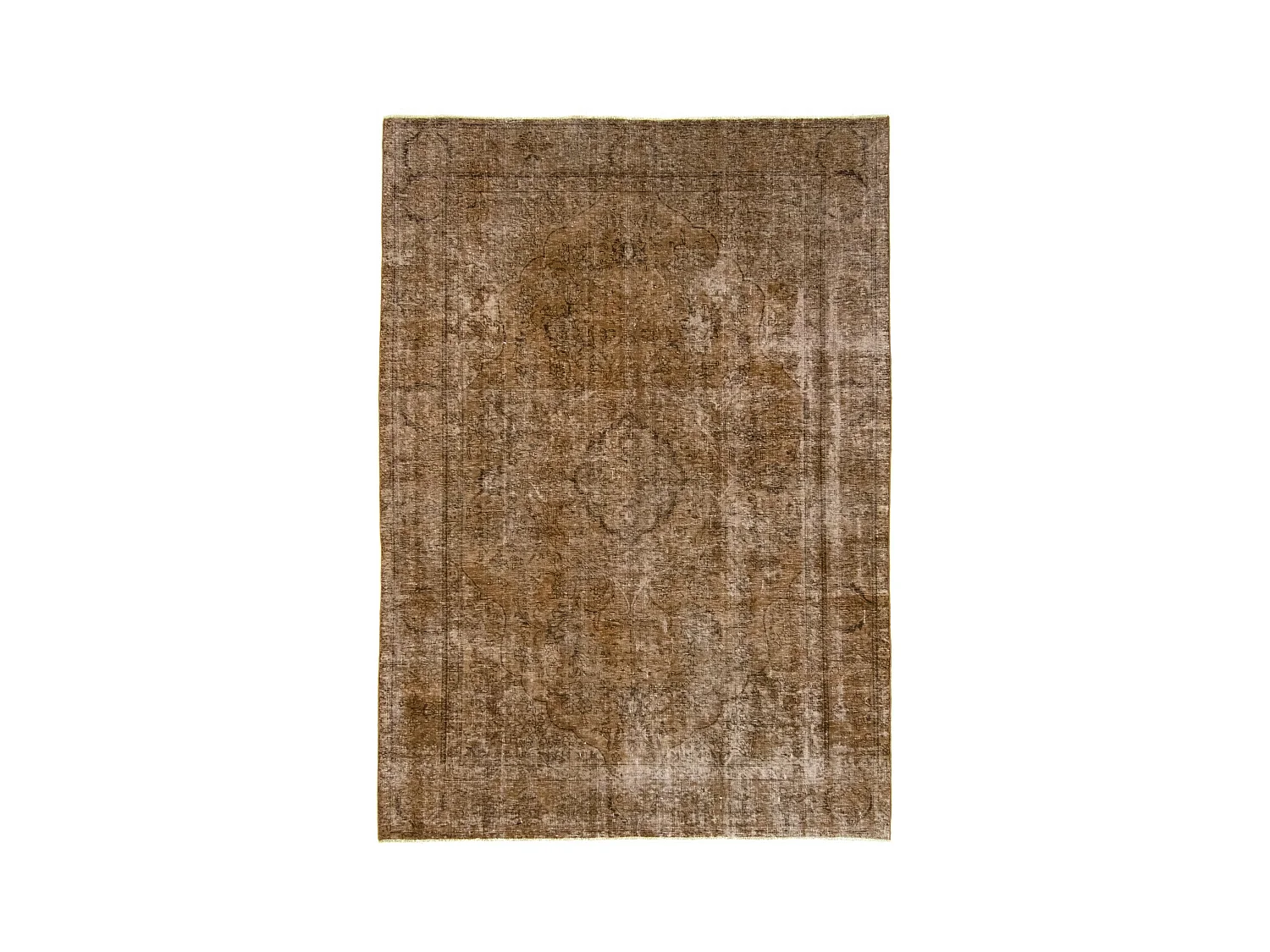 Wollteppich 200x283 Braun Vintage Royal