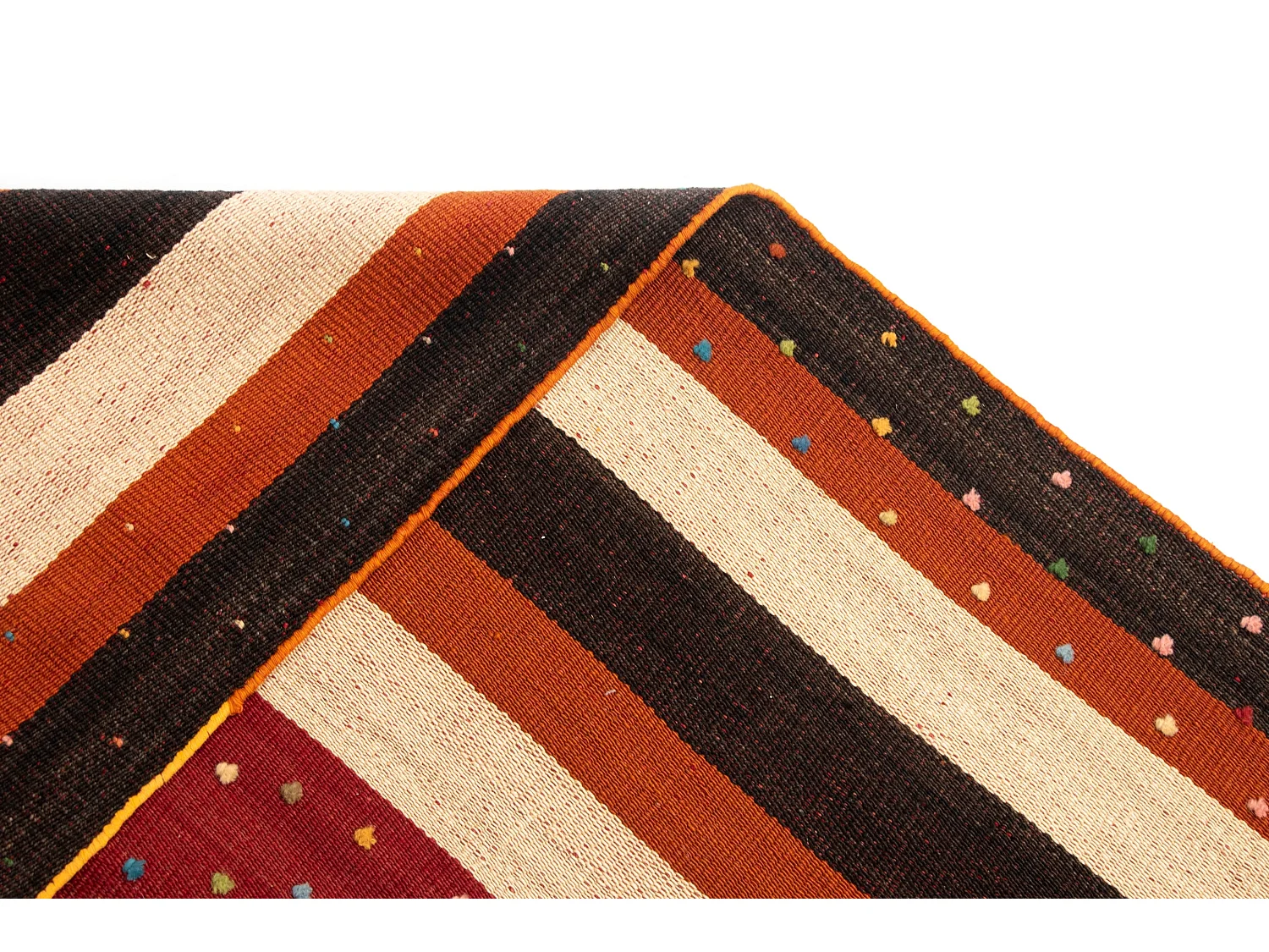 Tapis de laine 140x242 rouge Jajim