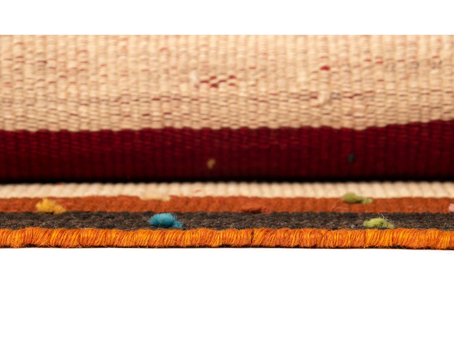 Tapis de laine 140x242 rouge Jajim