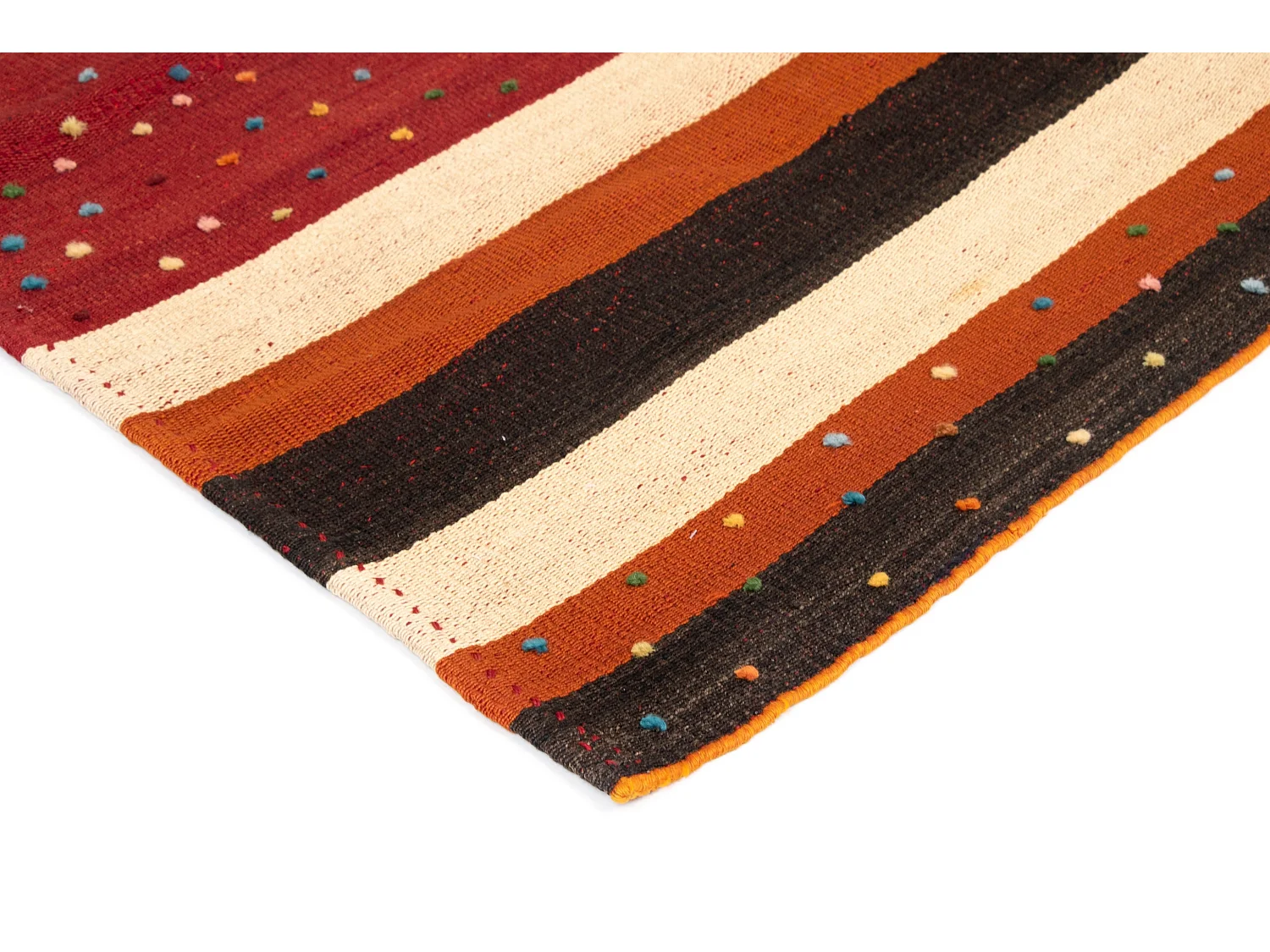 Tapis de laine 140x242 rouge Jajim