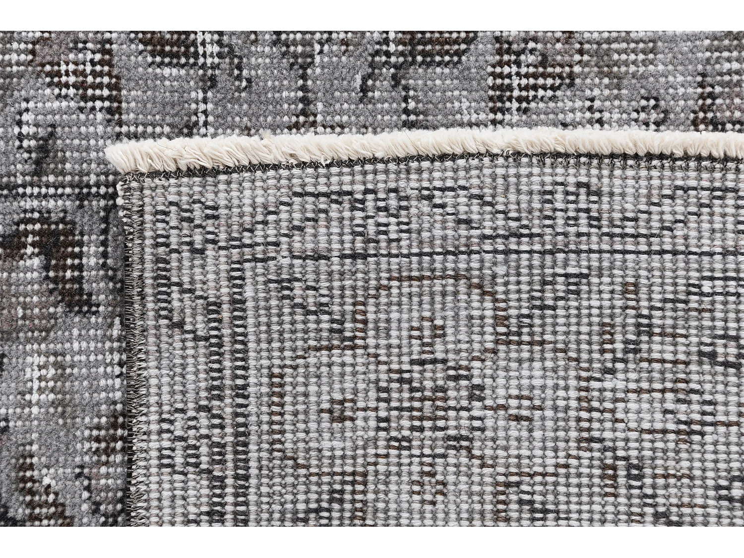 Tappeto in lana 180x287 grigio Ultra Vintage