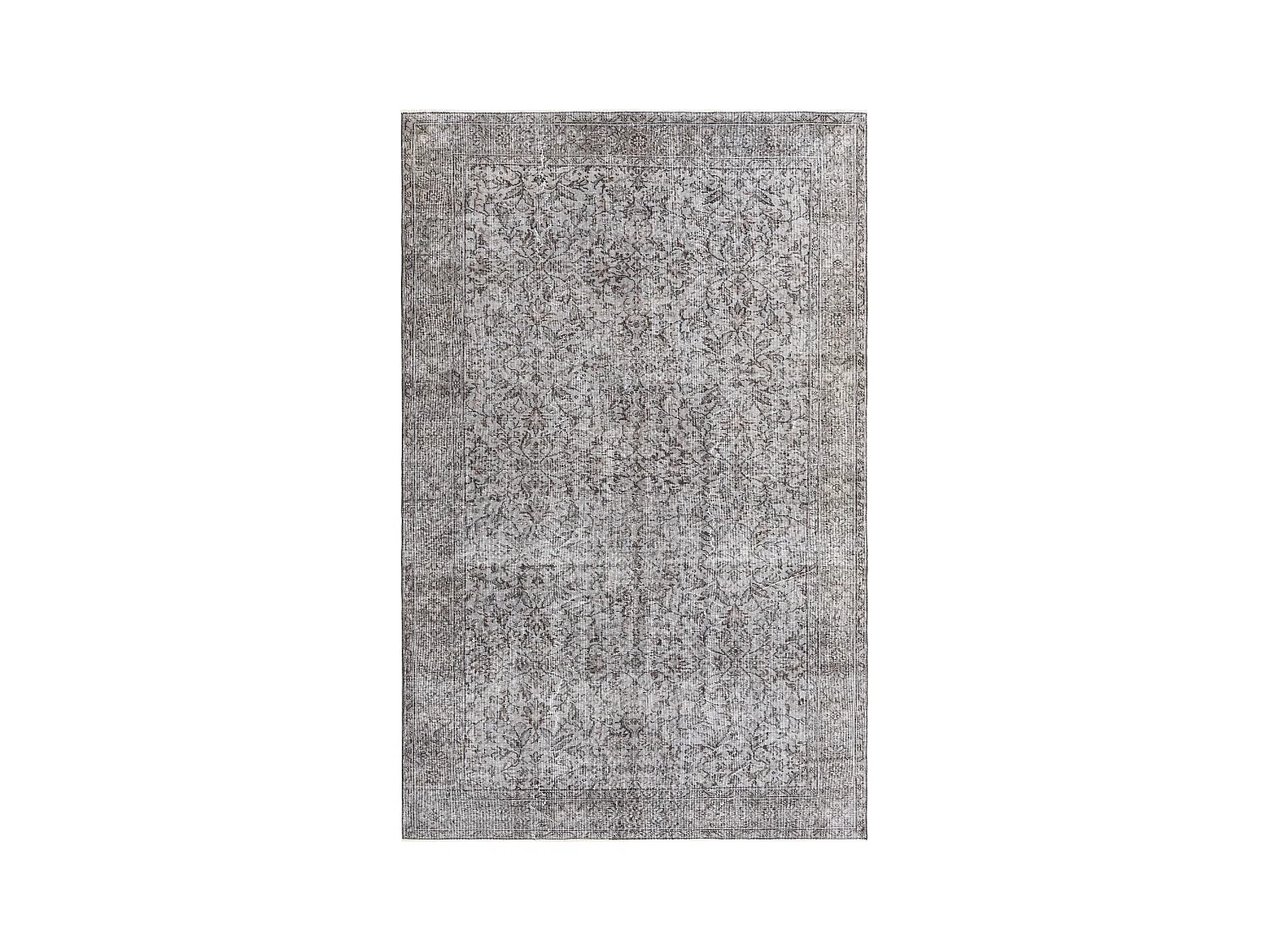 Tapis de laine 180x287 gris Ultra Vintage