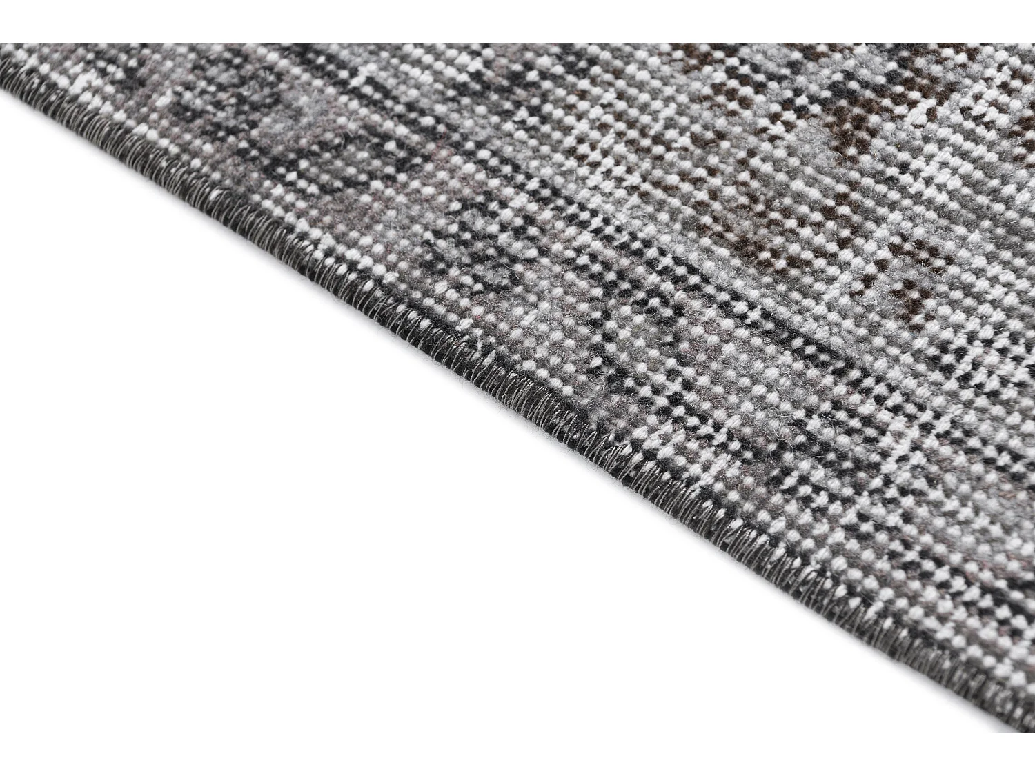 Tapis de laine 180x287 gris Ultra Vintage