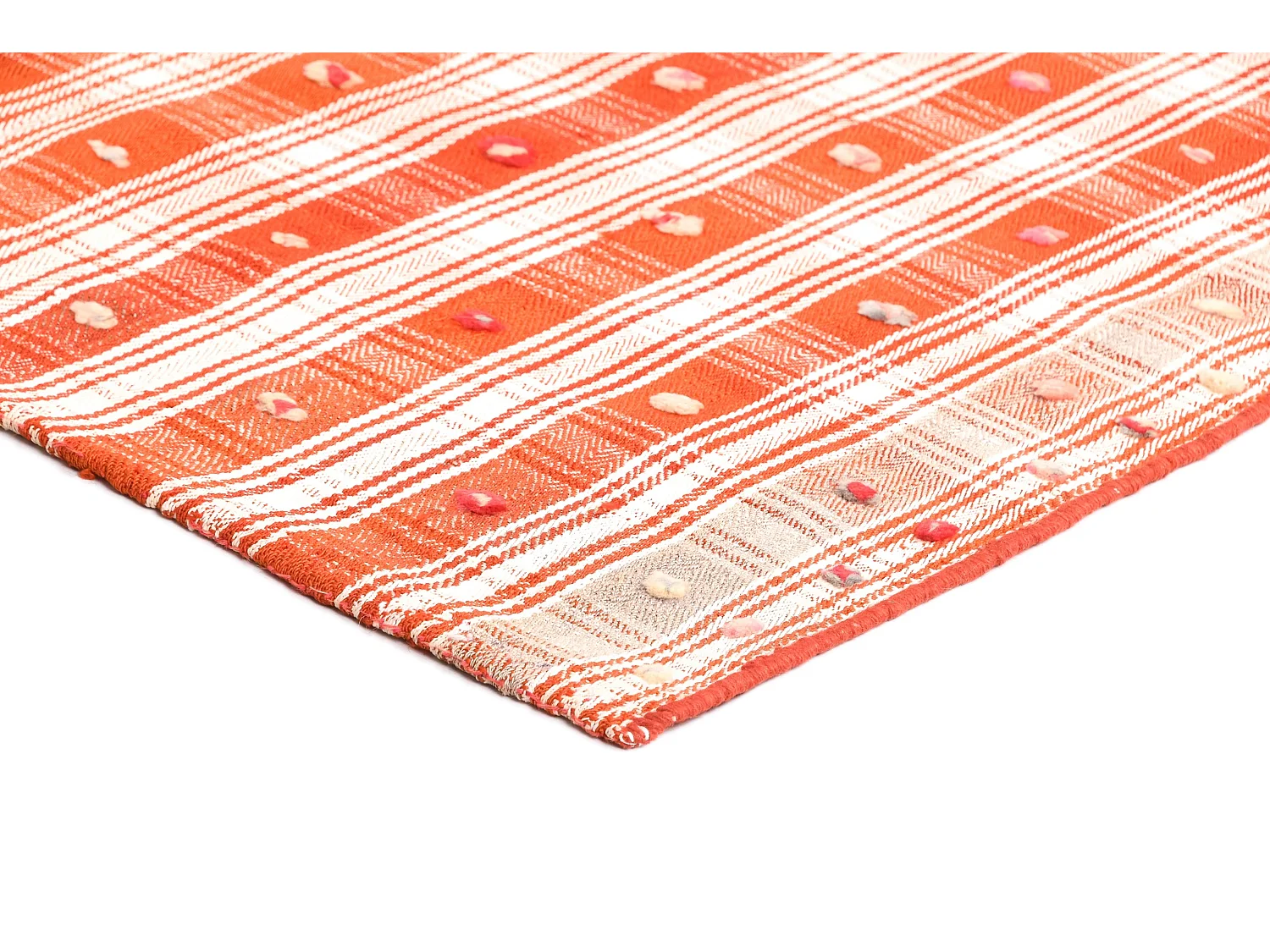 Wollteppich 135x223 Orange Jajim