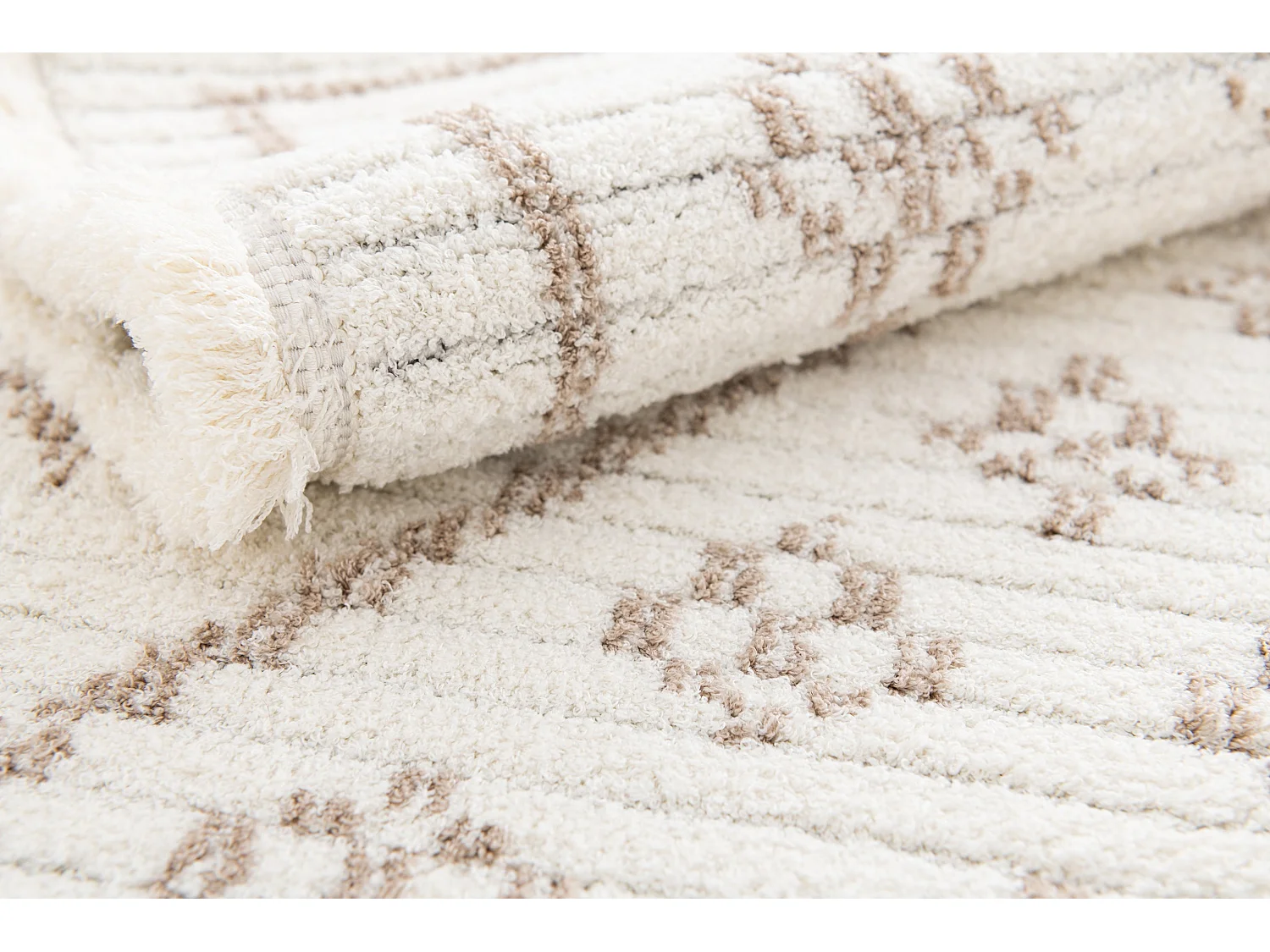 Tapis 160x245 Blanc St. Gallen Folklore