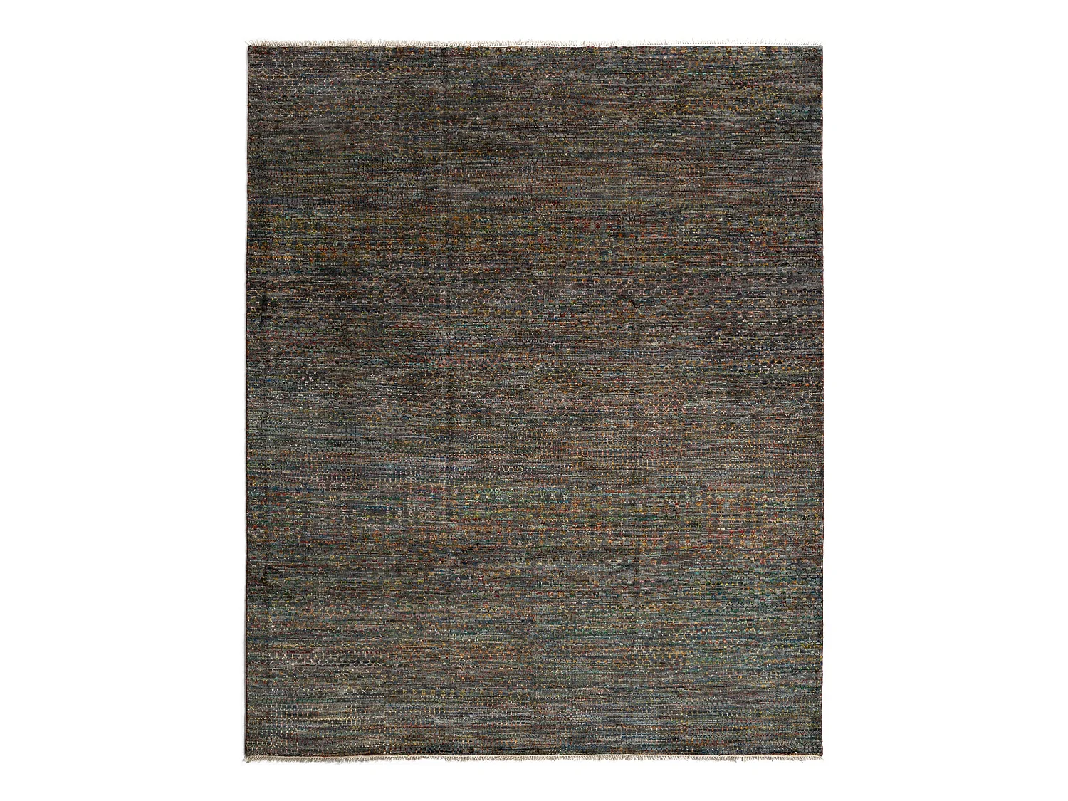 Tapis de laine 249x310 gris Agra