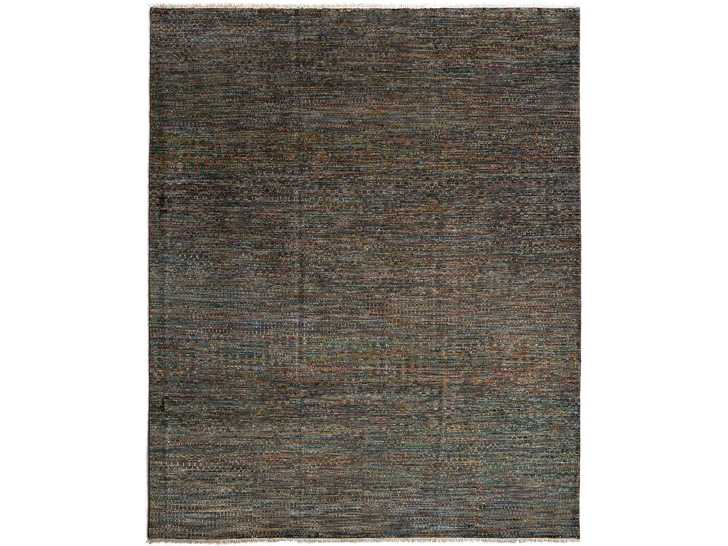Tapis de laine 249x310 gris Agra